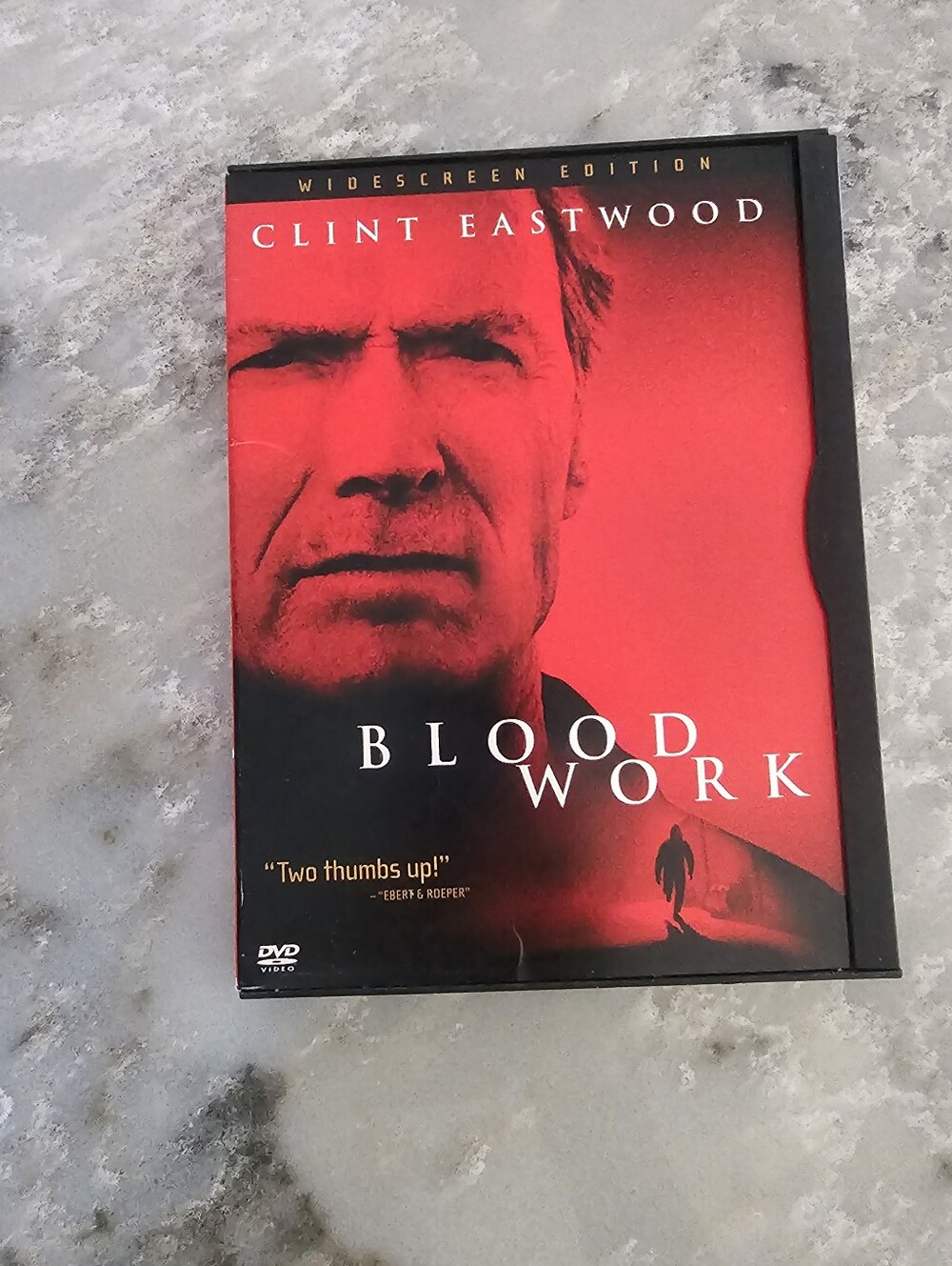 Blood Work DVD 2002 Clint Eastwood Widescreen Edition Snap Case Mystery Thriller